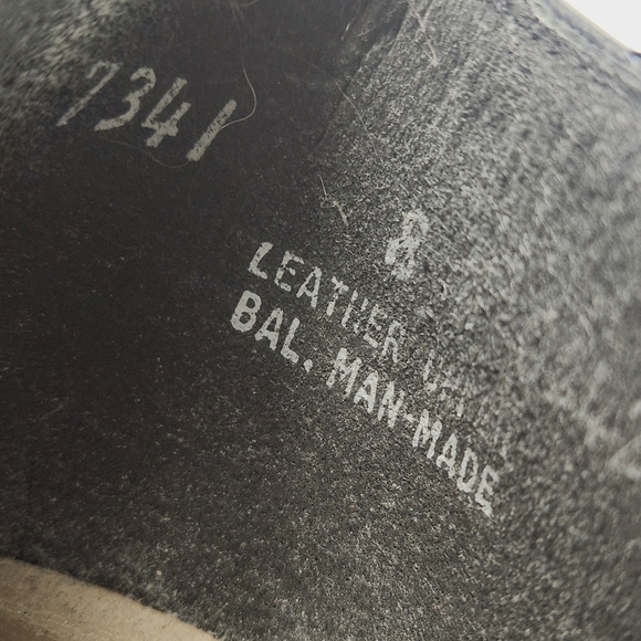 VINTAGE Magdesians Black Leather Block Heed Slip on Shoes Size: 8 - Picture 11 of 13